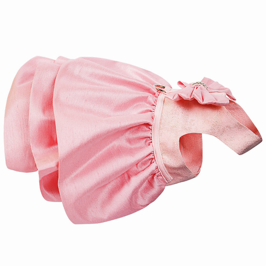Vestido Madison Glitzerati rosa cachorro de Susan Lanci Designs