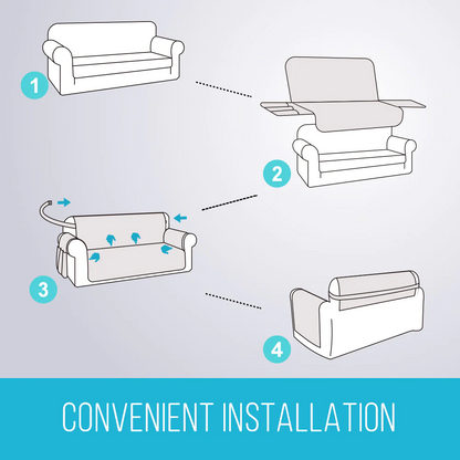 Non-Slip Waterproof Sofa Cover - Essential Quilted Furniture Protector