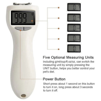 Digital Pet Food Scale Measuring Cup