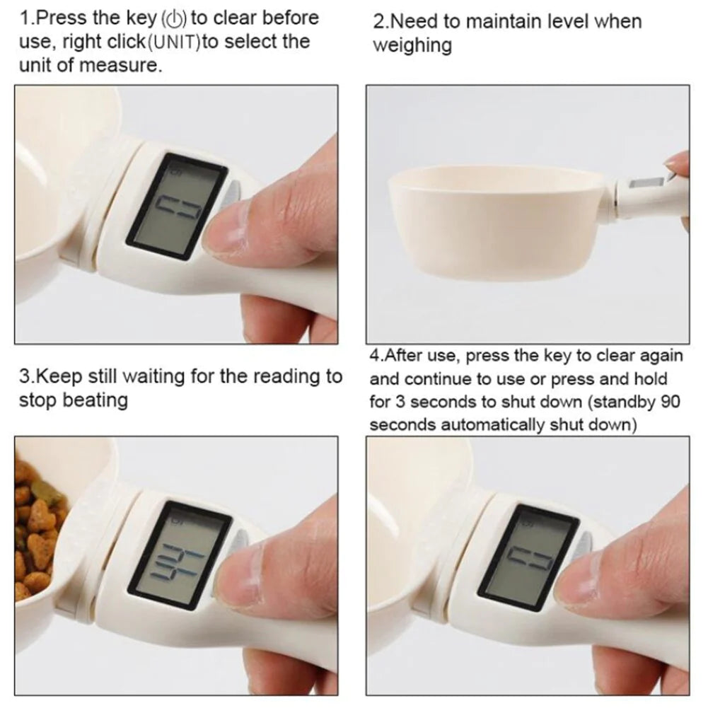 Digital Pet Food Scale Measuring Cup