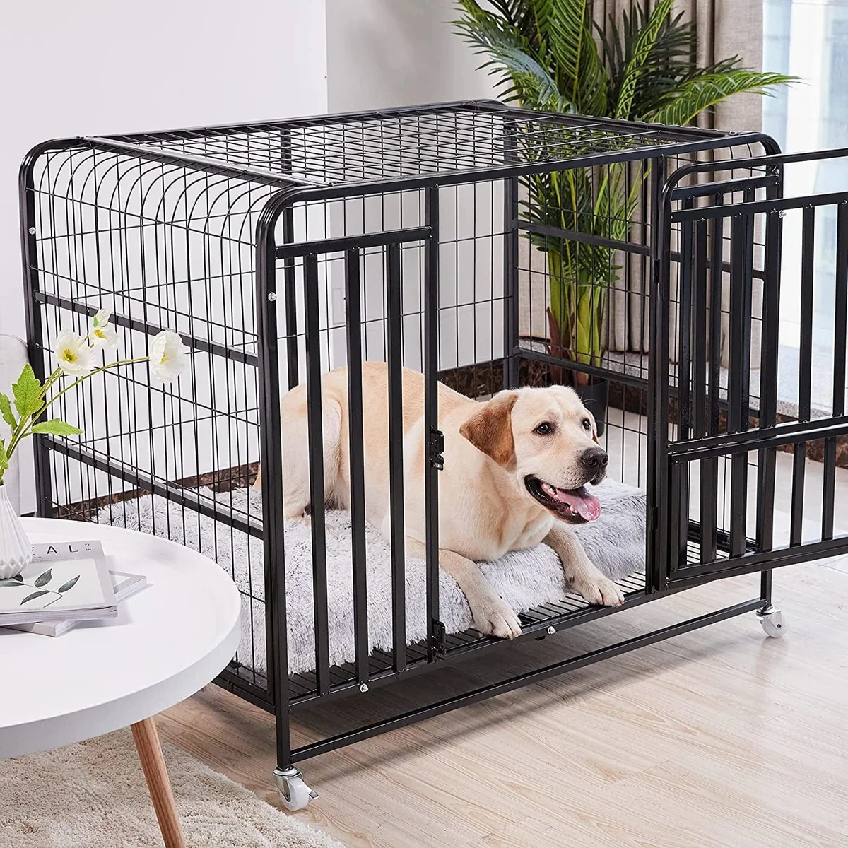 Orthopedic Calming Crate Washable Dog Bed