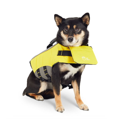Yellow Life Savior Dog Life Jacket