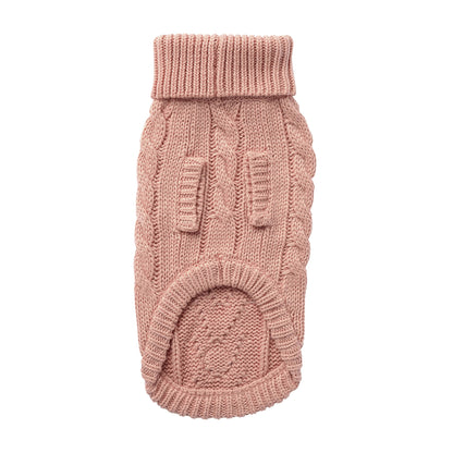 Pink Chalet Dog Sweater