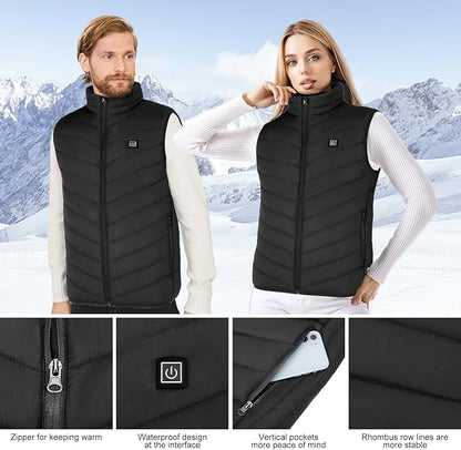 USB Heated Waterproof Performance Vest - Posh Pet Parent Must Have
