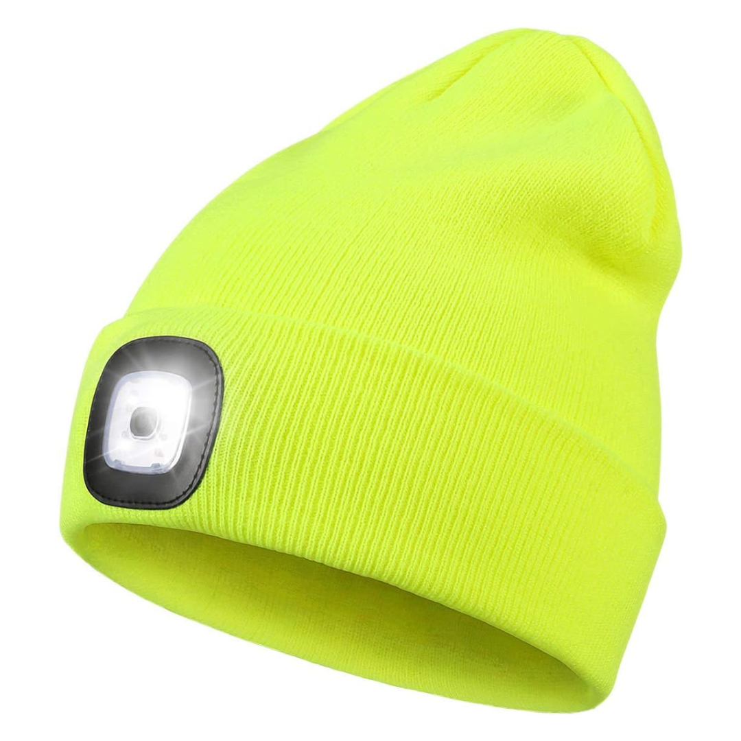 Hands Free LED Glow Beloved Beanie Flex Hat