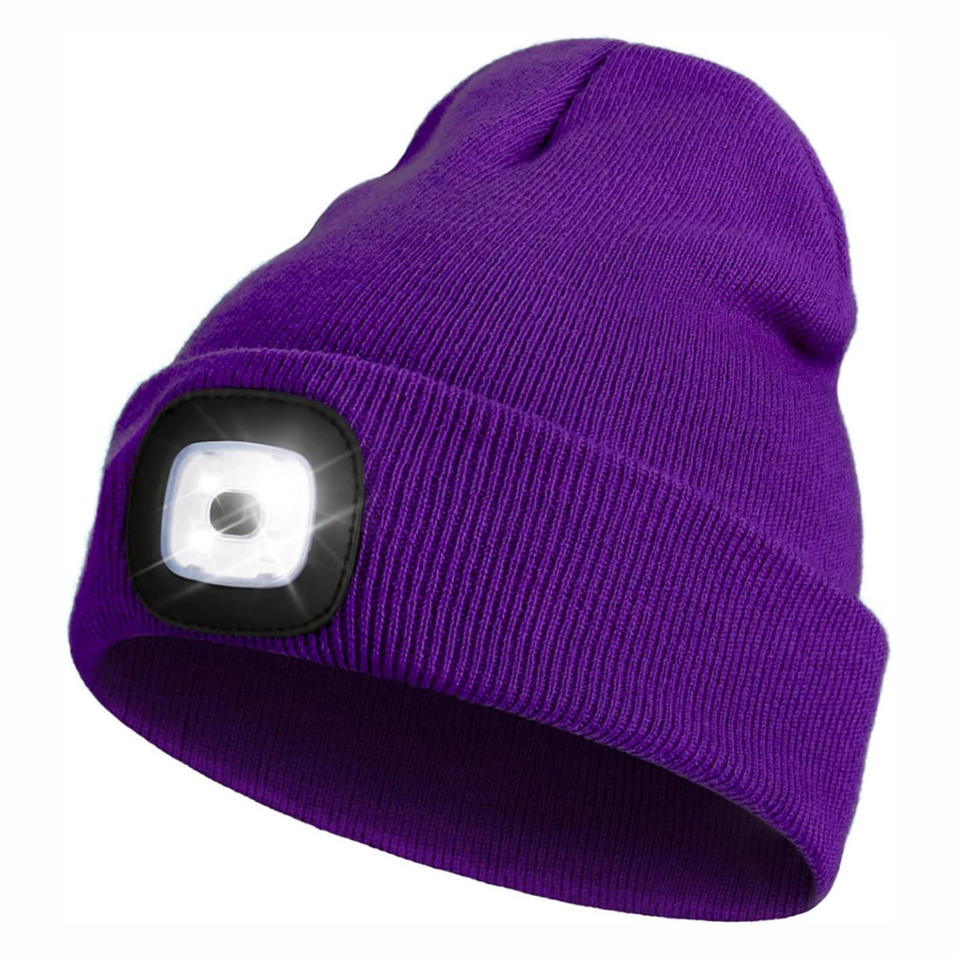 Hands Free LED Glow Beloved Beanie Flex Hat