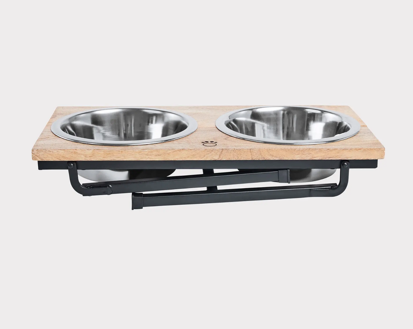 Wood & Metal Elevated Feeder