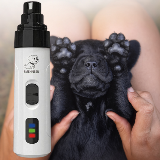 Diamond Claws: USB-Powered Grinder & LED Dog Nail Care Trimmer