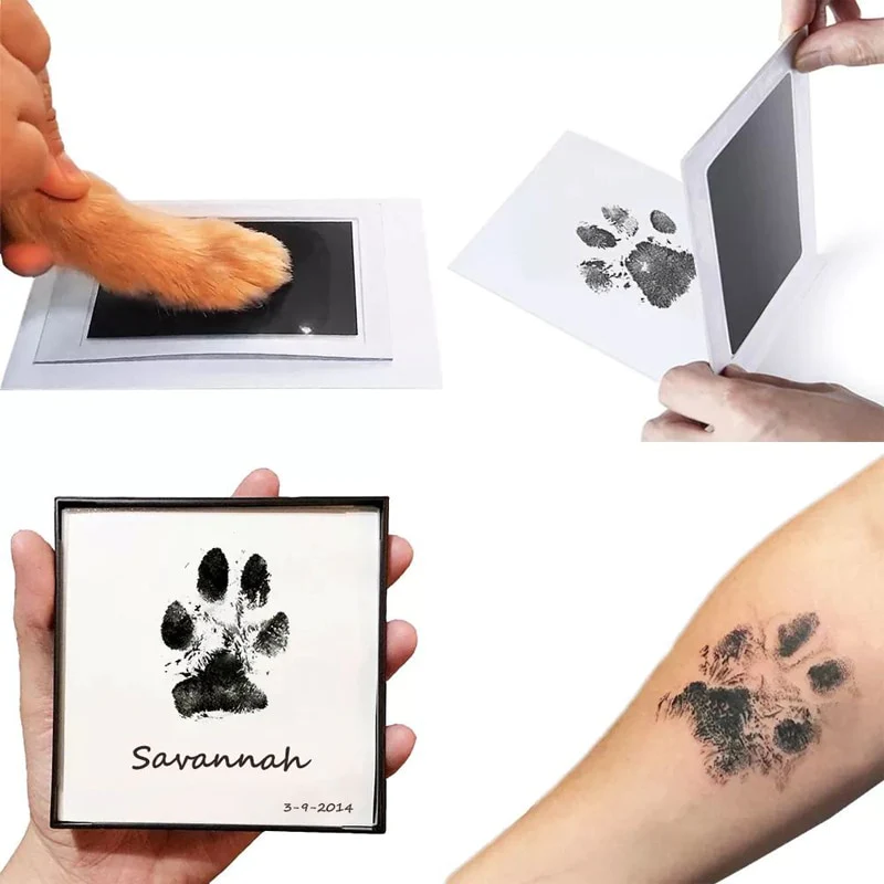 Paw Print Stamp Pad Kit