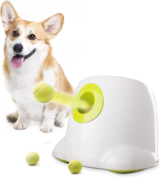 Interactive Tennis Ball Launcher Dog Toy
