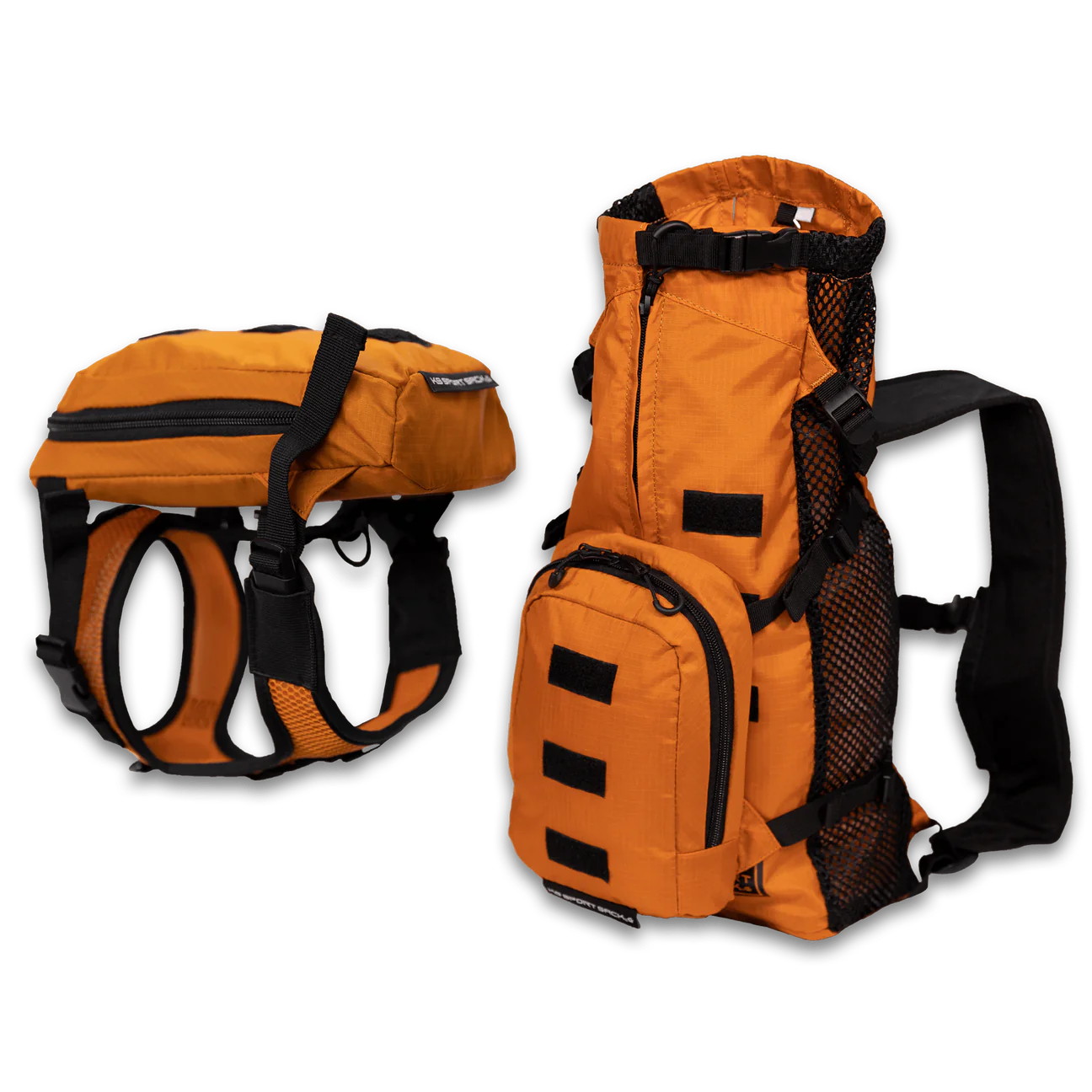 Walk-On Harness & Storage Backpack Carrier (K9 - Up To 30 LB)