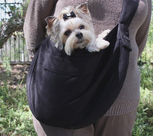 Susan Lanci Designs Black Cuddle Carrier